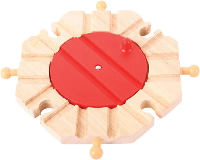 Točňa s 8 výjazdmi Bigjigs Rail
