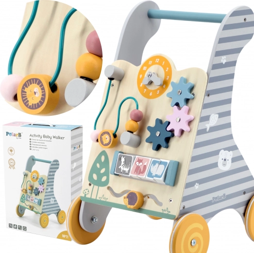 Drevené vzdelávacie chodítko Viga Toys pre deti
