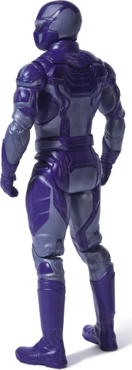 Detailné sci‑fi brnenie s emblémom „U“