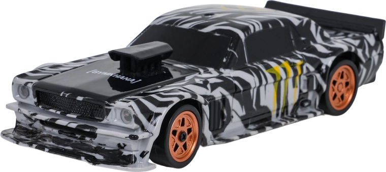 RC driftovacie auto 1:43 strieborné s príslušenstvom