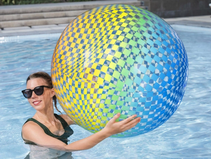 Veľký priemer 107 cm pre maximálnu zábavu