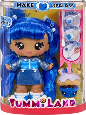 Bábika Yummiland Large s maznáčikom Lipgloss – Rory Blueberry