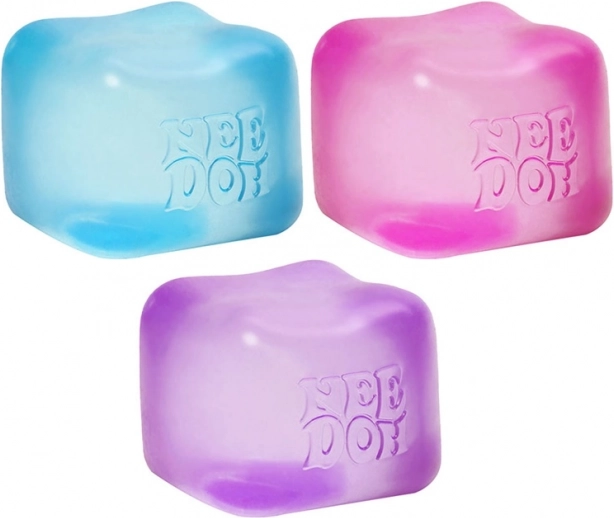 Schylling NeeDoh mačkacia kocka Nice Cube antistresová hračka