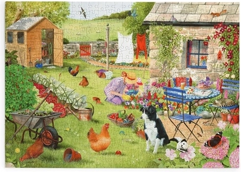 HOP Puzzle Babičkina záhrada, 500 veľkých dielikov