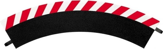 Vonkajšie krajnice pre zákrutu 1/60° R1 pre autodráhy CARRERA EVOLUTION, DIGITAL 132 a DIGITAL 124