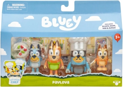 Sada figúrok Bluey Čas na dezert – 4 ks