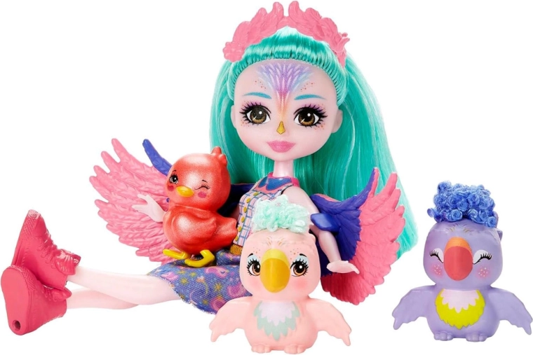 Čarovný set s papagájmi