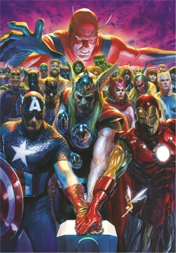 Puzzle 1000 prvkov Vysoká kvalita, The Avengers