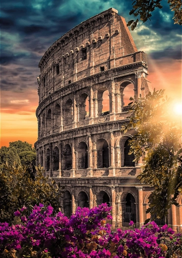Trefl puzzle Premium Plus Photo Odyssey: Koloseum v Ríme – 1000 dielikov