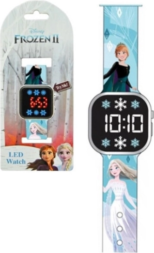Detské LED digitálne hodinky FROZEN