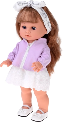 Elegantný outfit s čipkou a bundičkou