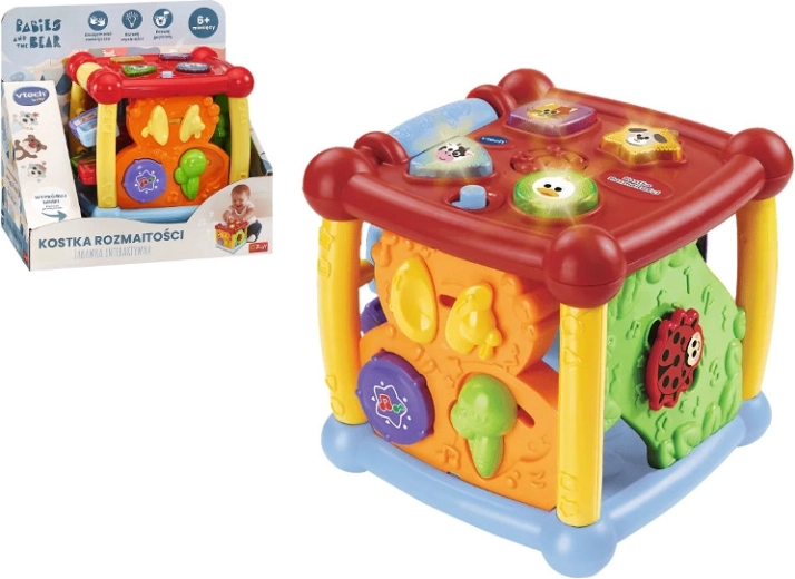 Interaktívna kocka Babies & The Bear