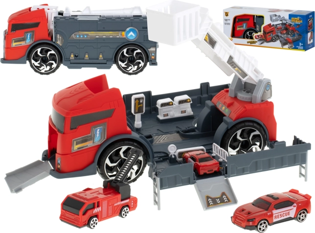 Hasičský kamión - Transportér a parkovacia hračka