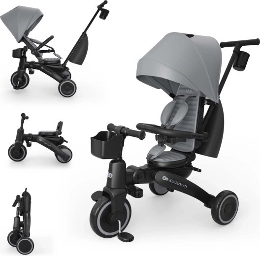 Kinderkraft trojkolka Jazz 3 Grey