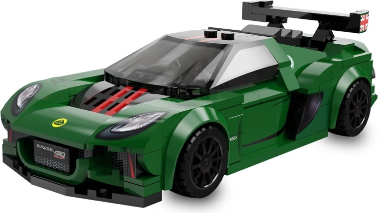 CaDA Lotus Exige Cup 430 stavebnica v mierke 1:24 zelená