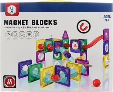 Magnetická guľôčková dráha 78 dielikov