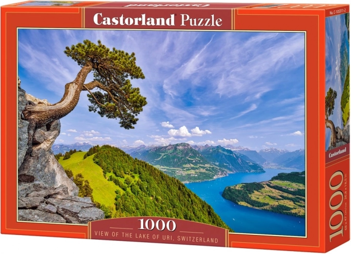 Puzzle s 1000 dielikmi – jazero Uri, Švajčiarsko