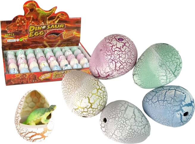 Liahnuce sa Magické Dino Vajce 4 cm Biele