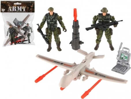 Armádna Sada Dron s Doplnkami pre Deti