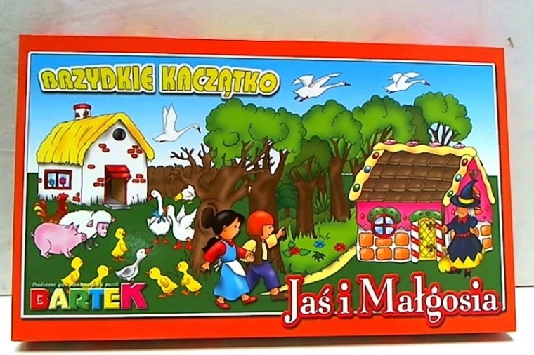 Sada detských hier 2 v 1 Janko a Marienka / Škaredé káčatko