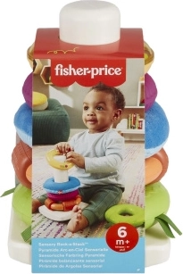 Fisher-Price senzorická skladacia pyramída z krúžkov