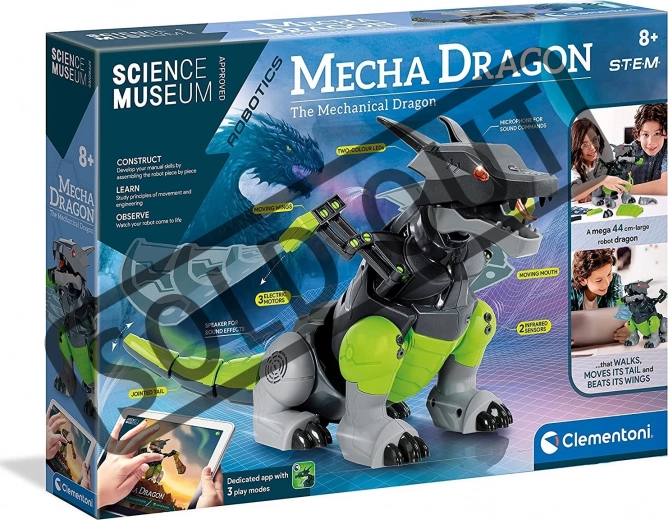 Clementoni science & play robotics: mecha dragon – interaktívny robotický drak