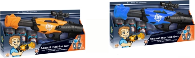 Pistole na penové loptičky 42 cm