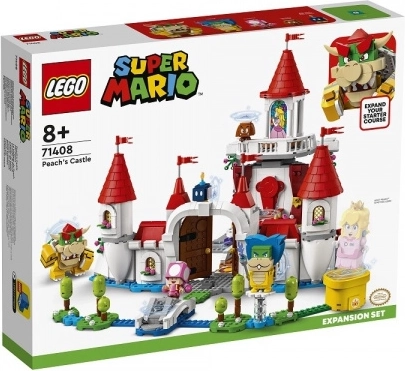 lego super mario rozširujúci set – peachin zámok (71408)