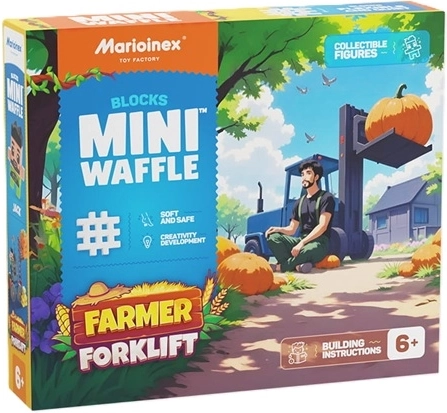 50 pružných mini waffle dielikov a návod krok za krokom