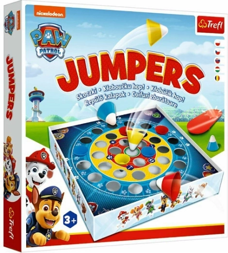 Rodinná hra Skákacie figúrky PAW PATROL