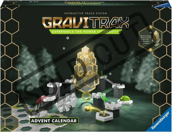 Ravensburger GraviTrax adventný kalendár – rozšírenie pre guľôčkovú dráhu