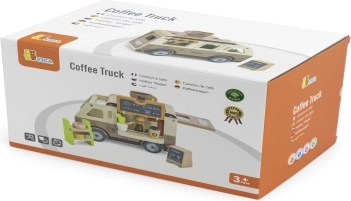 Drevený food truck kaviareň VIGA