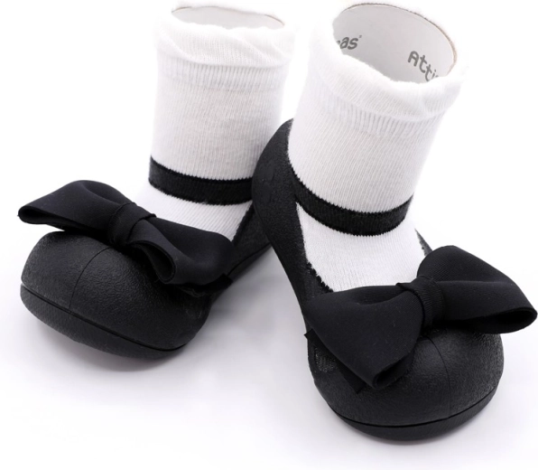 Attipas barefoot topánočky Mary Jane Black XL (veľ. 22,5)