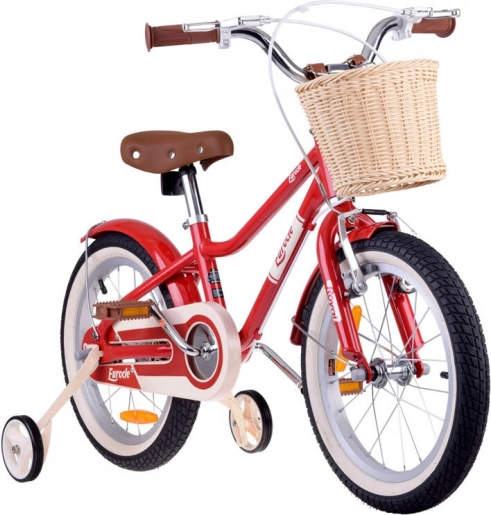 ROYALBABY Eurocle 16 detský mestský bicykel s košíkom