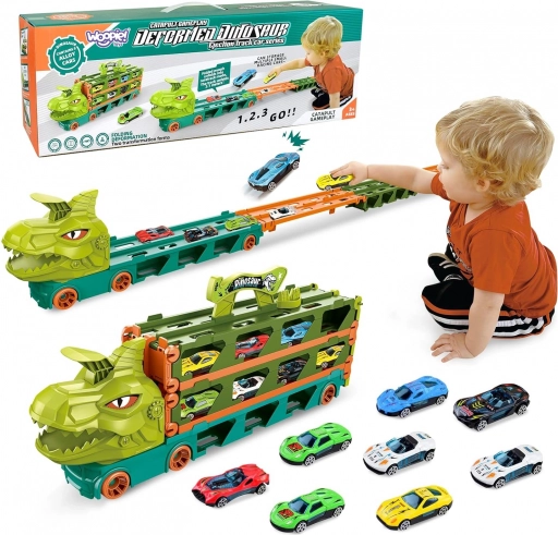 Zábavný nákladný voz Dino - Detská autodráha 2,1 m
