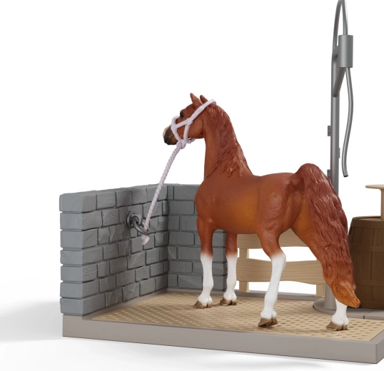 Otočné rameno a gumová podložka