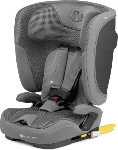 Autosedačka Kinderkraft Fix2Go i-Size 76–150 cm sivá