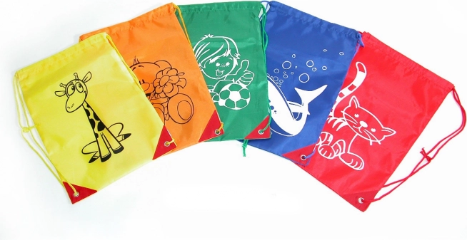 Vrecko na prezuvky 40 × 25,5 cm – rôzne farby