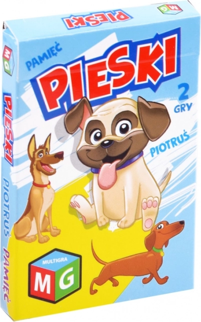 Kartová hra Piškvorky Pamäť Psíci