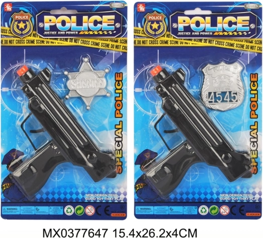 Policajná sada s odznakom pre deti