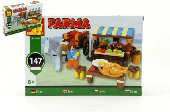 Stavebnica DROMADER farma 147 ks
