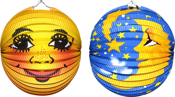 Lampión guľa Mesiac 25 cm