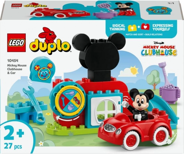 LEGO® DUPLO® Disney 10454 Mickeyho klubík a auto