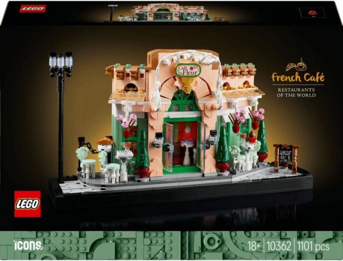 Lego icons francúzska kaviareň