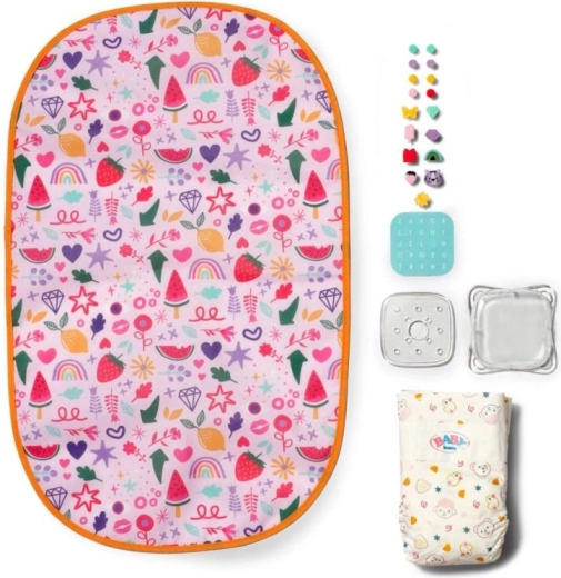 Skladacia prebaľovacia podložka