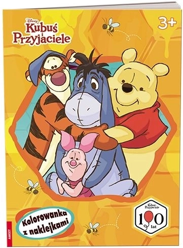 Disney Macko Pú a priatelia – omaľovánky s nálepkami