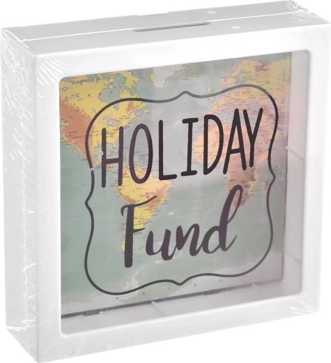 Pokladnička UH s motívom mapy Holiday 15 × 5 × 15 cm