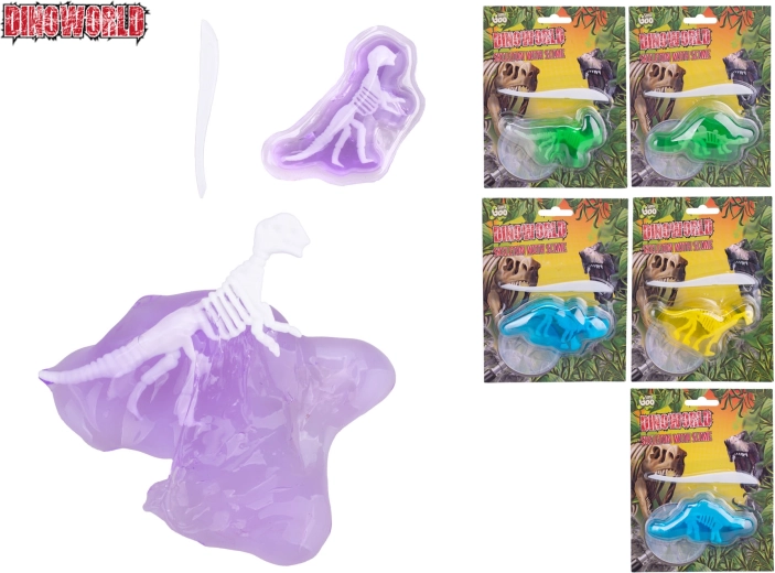Dinoworld kostra dinosaura v slize – vzdelávacia sada pre deti od 3 rokov