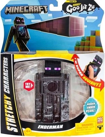 Goo Jit Zu Minecraft Enderman – naťahovacia figúrka