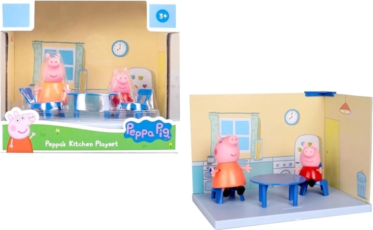 Peppa Pig herná sada kuchynka s 2 figúrkami